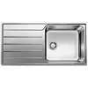 Image de Blanco, Robinetterie de cuisine, LEMIS XL 6 S-IF Evier, inox finition brossée