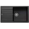 Image de Evier à encastrer 86cm silgranit noir Blanco 526087