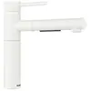Image de Blanco, Robinetterie de cuisine, ALTA-S II Acier inoxydable silgranit blanc Haute pression Avec tuyau extractible Soupape
