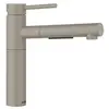 Image de Blanco, Robinetterie de cuisine, ALTA-S II Acier inoxydable tartufo Haute pression Avec tuyau extractible Clapet anti-retour