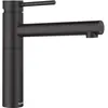Image de Blanco, Robinetterie de cuisine, ALTA II Acier inoxydable noir mat Haute pression Disconnecteur Cartouche céramique Ges
