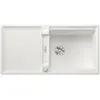 Image de Blanco, Évier, ADIRA XL 6 S-F SILGRANIT blanc Type de montage : à fleur réversible avec commande de vidage (99 cm, 49 cm)