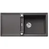 Image de Blanco, Évier, ADIRA XL 6 S-F SILGRANIT gris roche Type de montage : affleurant réversible avec vidage à (99 cm, 49 cm)