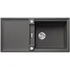 Image de Blanco, Évier, ADIRA XL 6 S SILGRANIT gris roche Type de montage : montage par le haut réversible avec (50 cm, 100 cm)