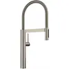 Image de Blanco, Robinetterie de cuisine, CULINA-S II satin platinum Haute pression Avec tuyau extractible Changement de jet clair