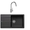 Image de Pack évier à encastrer 86cm anthracite + mitgeur Blanco 528438