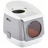 Image de S&S - Katzentoilette Cat Residence - Grau - 54.9 x 45.9 x 49.2 cm, Bac à litière pour chat