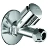 Image de Schell, Robinetterie de salle de bains, Vanne à siège incliné COMFORT modèle court 3/8poucex3/8pouce chrome, KIW
