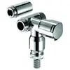 Image de Schell, Robinetterie de salle de bains, Vanne NA COMFORT chr pour montage mural 3/4pouces avec raccords RFV et RB
