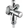 Image de Schell, Vanne, Robinet d'angle combiné COMFORT chromé, avec aérateur de tuyau 1/2pouce 1/2pouce