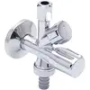Image de Schell, Vanne, Angle valve, 1/2 " x 3/8 " x 3/4 " combined