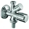 Image de Schell, Vanne, vanne à angle, 1/2 "x 1/2" x 3/4 ", combinée