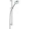 Image de Kludi, Pommeau de douche, Set de douche LOGO 1S Logo barre murale 600mm chr (1 Type de jet, 15 l/min)