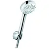 Image de Kludi, Pommeau de douche, Set de douche pour baignoire LOGO 1S m Logo Douchette à main 1S DN 15 chr (1 Type de jet, 23 l/min)