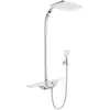 Image de Kludi, Système de douche, Système thermostatique Dual Shower COCK Discovery DN 15 we/chr