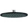 Image de Kludi, Pommeau de douche, Douche de tête A-QA, 250 mm, DN15, noir mat/chrome (23 l/min)