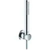 Image de Kludi, Pommeau de douche, Douche NOVA FONTE PURISTIC, set 1S, support de douche fixe chromé (1 Type de jet, 11 l/min)