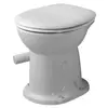 Image de Duravit, Abattant WC, WC sec blanc vertical pour fermeture de la porte 018001 00