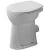 Image de Duravit, Abattant WC, WC au sol DURAPLUS SUDAN plat 360x465mm, sortie horizontale blanc