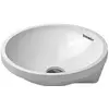 Image de Duravit, Lavabo, lavabo encastré ARCHITEC o ÜL HLB d= 400mm sans trou pour robinet blanc (430 mm, 430 mm)
