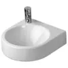 Image de Duravit, Lavabo, Lave-mains ARCHITEC sans lavabo avec HLB 360x380mm HL-avant blanc (380 mm, 360 mm)