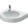Image de Duravit, Lavabo, Lavabo ARCHITEC sans meuble vasque 575x520mm 1 HL à gauche blanc (520 mm, 575 mm)