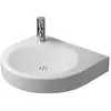 Image de Duravit, Lavabo, Plan de toilette ARCHITEC VITAL MED sans lavabo, HLB 575x520mm 1 HL à gauche blanc (520 mm, 575 mm)