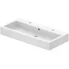 Image de Duravit, Lavabo, Plan de toilette VERO avec lavabo HLB 1000x470mm, fermé 2 HL blanc (470 mm, 1000 mm)