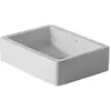 Image de Duravit, Lavabo, Vasque à poser VERO o ÜL HLB 50x38cm geschli o Hahnloch weiss (blanc) (380 mm, 500 mm)