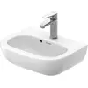 Image de Duravit, Lavabo, Lave-mains D-Code 45 cm blanc 0705450000 (340 mm, 450 mm)