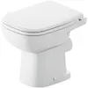 Image de Duravit, Cuvette toilettes + bidet, WC à cuvette profonde D-Code blanc sortie horizontale 2108090000