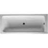 Image de Duravit, Baignoire, Baignoire rectangulaire D-Code 70 x 170 cm blanc lisse 700097000000000 (110 l, 170 cm, 70 cm)
