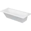 Image de Duravit, Baignoire, Baignoire rectangulaire D-Code 75 x 170 cm blanc lisse 700097000000000 (120 l, 170 cm, 75 cm)