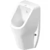 Image de Duravit, Cuvette toilettes + bidet, Urinoir D-Code sans Splrand avec Spldse entrée par l'arrière blanc 0829300000