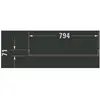 Image de Duravit, Porte-serviettes + crochets pour serviettes, Porte-serviettes tube carré 14mm, chromé pour 032985 chromé