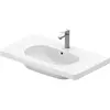 Image de Duravit, Lavabo, Meuble-lavabo D-Code D-Code 85 cm blanc 03428500002 (480 mm, 850 mm)