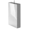Image de Duravit, Réservoir de chasse d'eau, Réservoir de chasse STARCK 1 390x125mm Béquille PURO A li blanc cachée