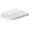 Image de Duravit, Abattant WC, Siège WC avec abattant amovible prolongé blanc