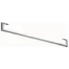 Image de Duravit, Porte-serviettes + crochets pour serviettes, Porte-serviettes VERO Tube carré 14mm pour lavabo 045470 chromé