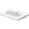 Image de Duravit, Lavabo, Meuble-lavabo D-Code 65 cm blanc 03426500002 (485 mm, 650 mm)