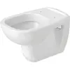 Image de Duravit, Cuvette toilettes + bidet, Cuvette profonde D-Code 54,5 cm blanc mural 2535090000