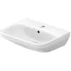 Image de Duravit, Lavabo, Plan de toilette DURASTYLE avec lavabo HLB 550x440mm 1 trou de robinet blanc (440 mm, 550 mm)