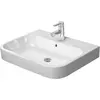 Image de Duravit, Lavabo, Meuble lavabo HAPPY D.2 m ÜLB HLB 650x505mm geschli 1 HL blanc (505 mm, 650 mm)