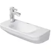 Image de Duravit, Lavabo, Lave-mains DURASTYLE sans cuvette 500x220mm 1 cuvette à gauche blanc (220 mm, 500 mm)