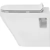 Image de Duravit, Cuvette toilettes + bidet, WC suspendu DURASTYLE COMPACT profond, 370x480mm blanc WG