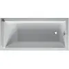 Image de Duravit, Baignoire, Baignoire rectangulaire STARCK 1 dossier incliné 1700x800mm blanc (261 l, 170 cm, 80 cm)