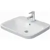 Image de Duravit, Lavabo, Vasque à encastrer DURASTYLE avec lavabo HLB 615x495mm 1 trou de robinet blanc (495 mm, 615 mm)