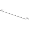 Image de Duravit, Porte-serviettes + crochets pour serviettes, Porte-serviettes de bain KARREE 800mm chromé