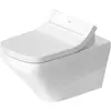Image de Duravit, Abattant WC, WC sans rebord Durastyle pour Sensowash 62cm blanc mural 2542590000 sans douche