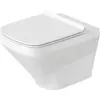 Image de Duravit, Cuvette toilettes + bidet, Cuvette suspendue DuraStyle, basse, blanc 2551090000